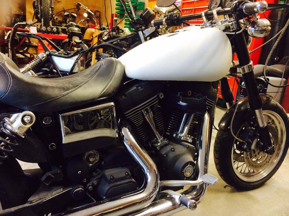 Dyna newley widened tank