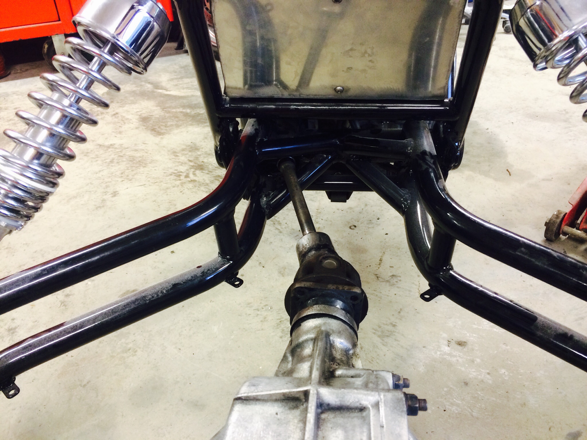 A day of welding and machining!